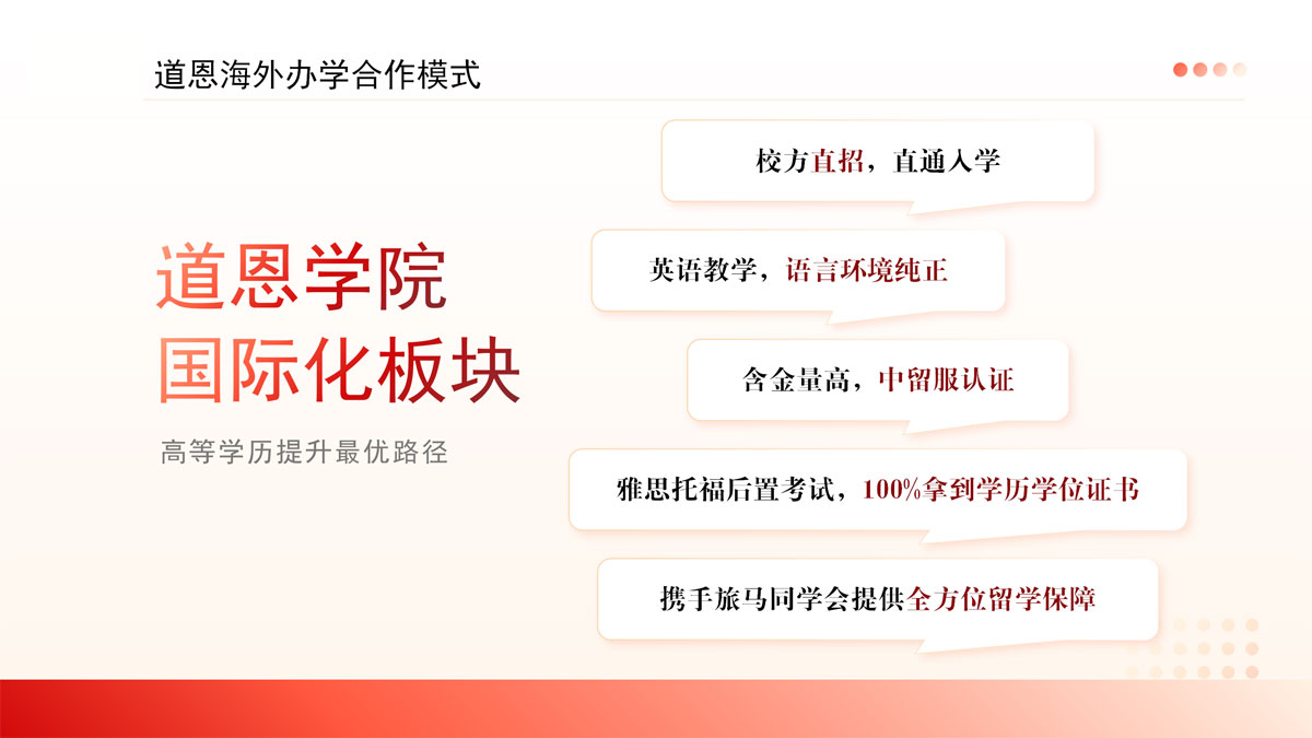 道恩国际化板块